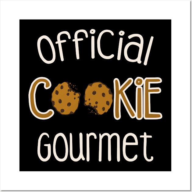 Cookie Thief Xmas christmas baking cookies gift Wall Art by MrTeee